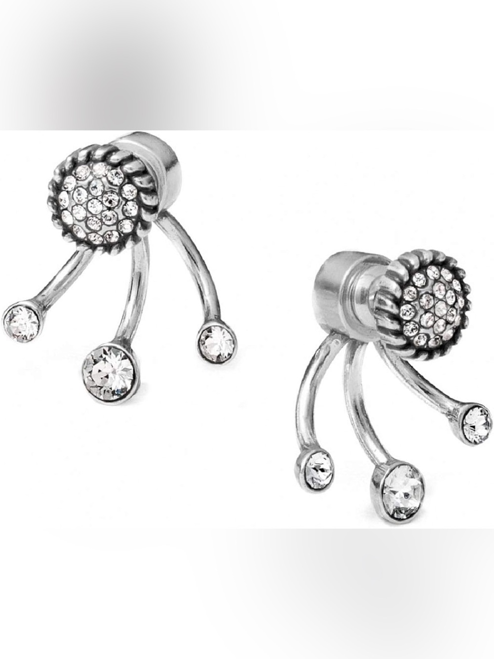 Brighton Silver Penelope Earrings - Women Jewelry - Picture 2 of 10